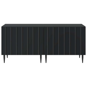 Ντουλάπι TV Μαύρο Επεξεργασμένο Ξύλο - Pakobazaar