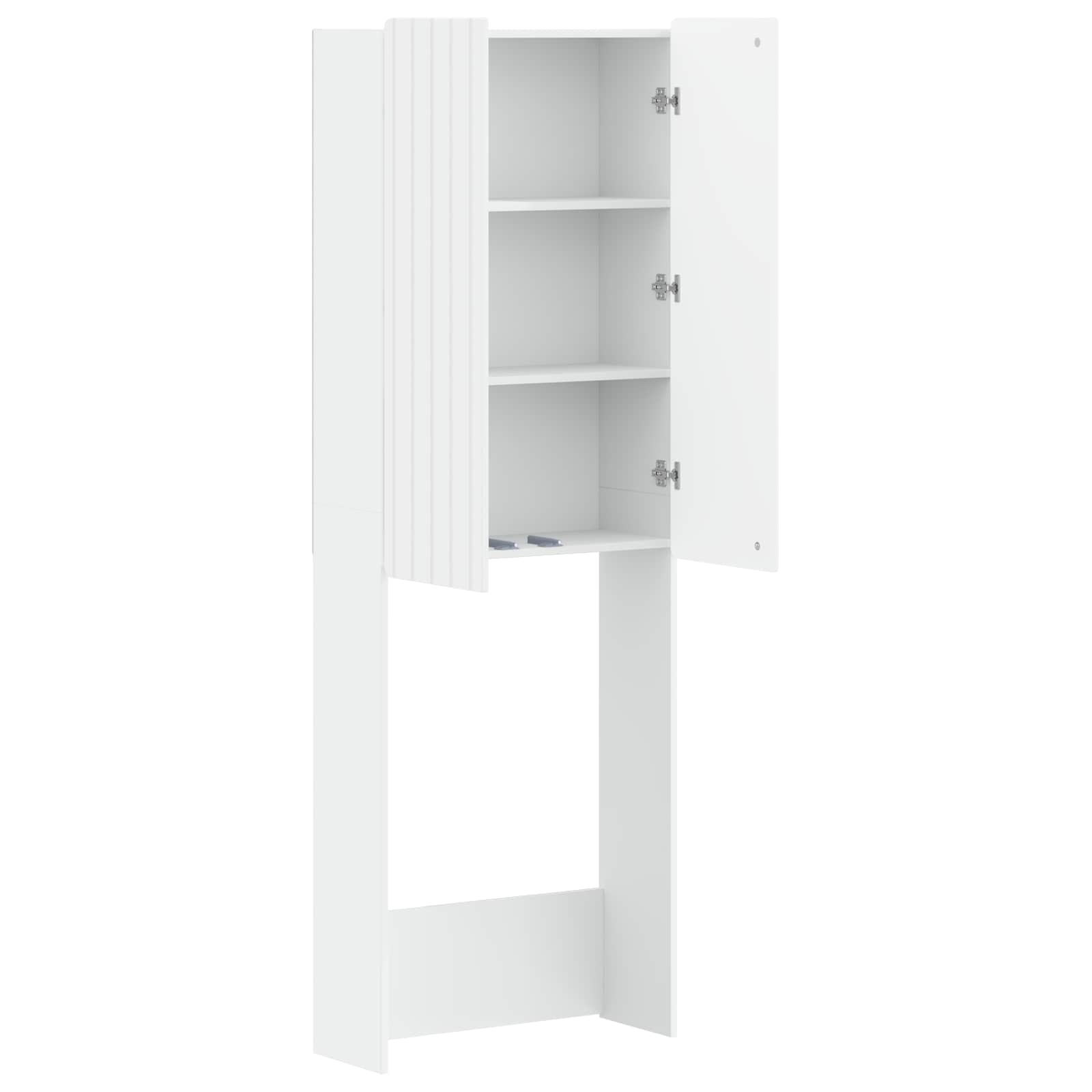 Ντουλάπα τουαλέτας ZWOLLE Λευκό 66 x 25,5 x 190 εκ. - Pakobazaar