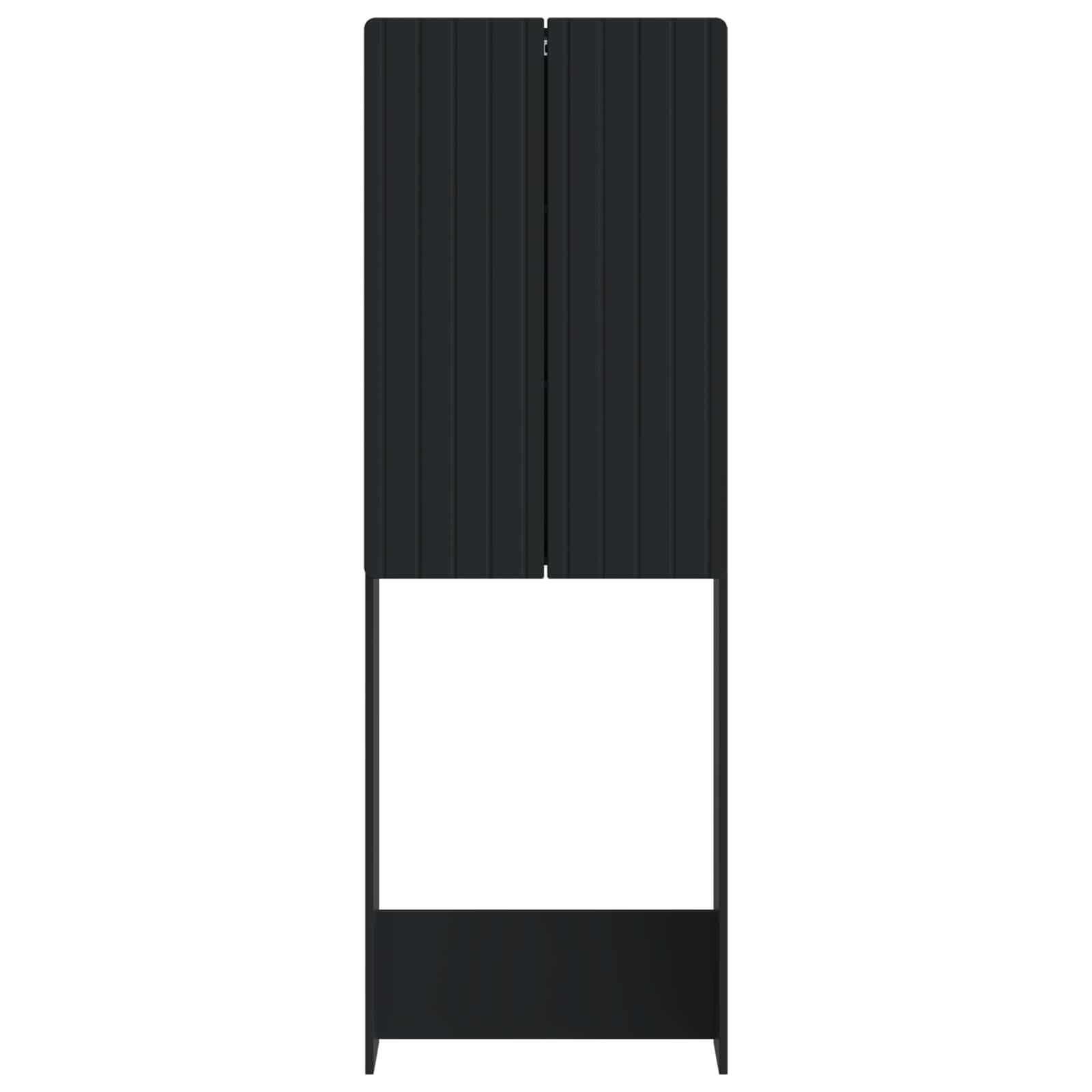 Ντουλάπα τουαλέτας ZWOLLE Μαύρο 66 x 25,5 x 190 εκ. - Pakobazaar