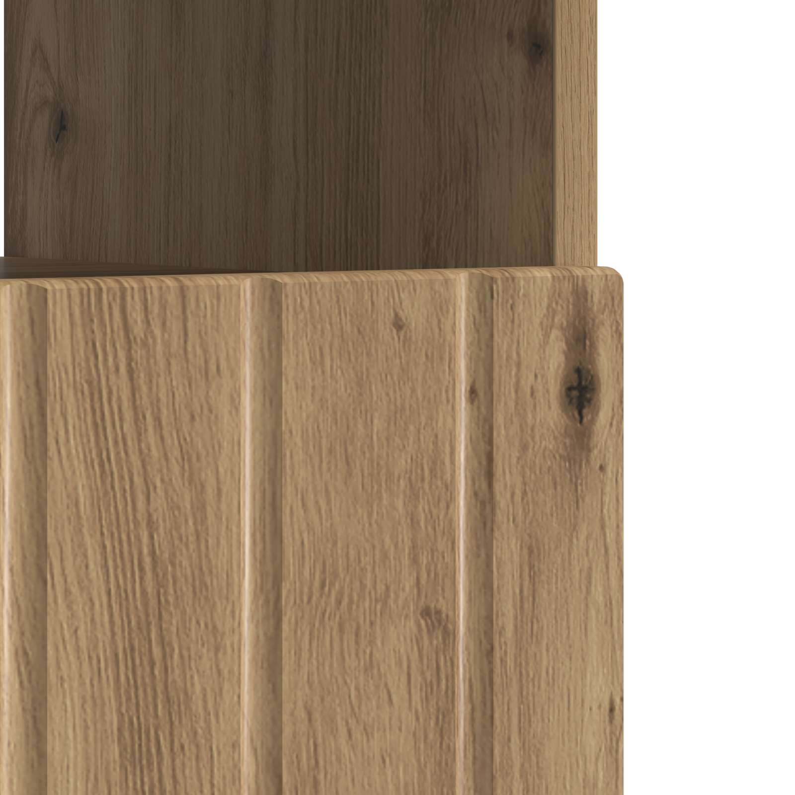 Ντουλάπα LED Τηλεόρασης Artisan Δρυς Επεξεργασμένο Ξύλο - Pakobazaar