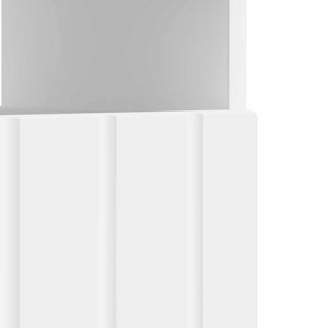 Ντουλάπα LED Τηλεόρασης Λευκό Επεξεργασμένο Ξύλο - Pakobazaar
