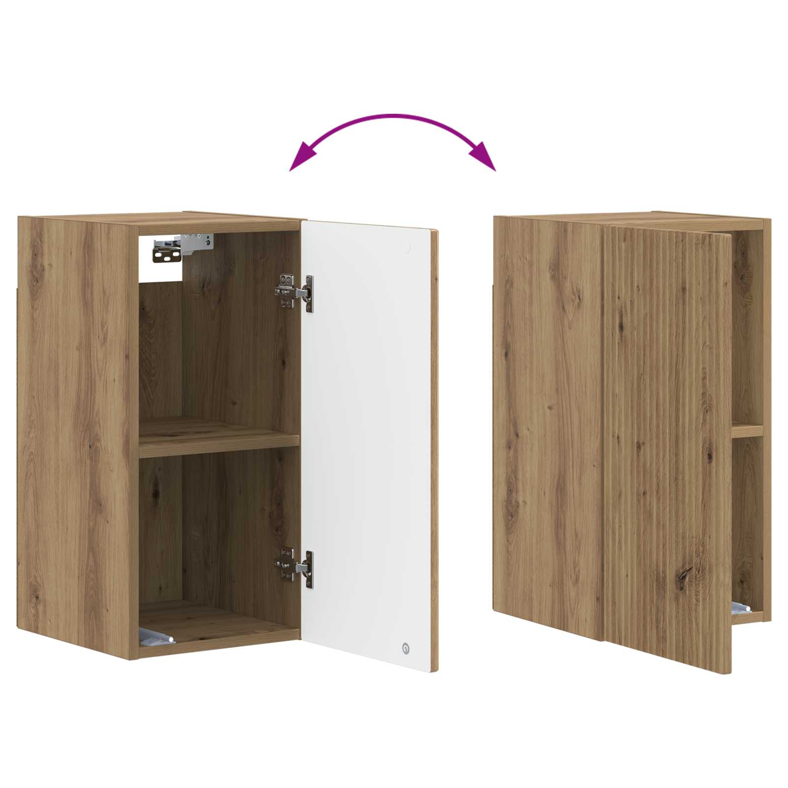 Ντουλάπα τοίχου μπάνιου ARNHEM Artisan Δρυς 30 x 31 x 59 εκ. - Pakobazaar