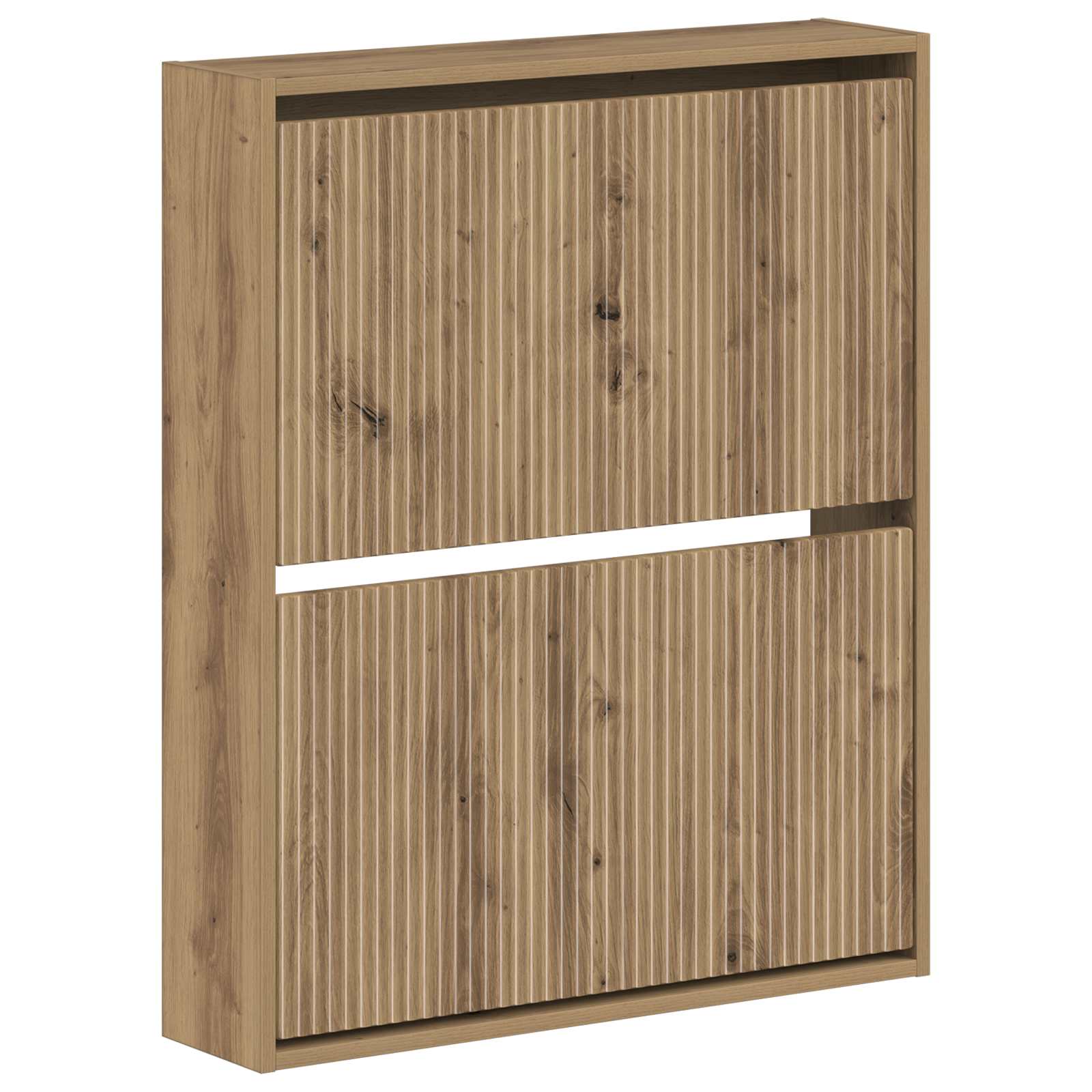 Τοίχου Ντουλάπα Παπουτσιών ARNHEM 71 x 17 x 86 εκ. Artisan Δρυς - Pakobazaar
