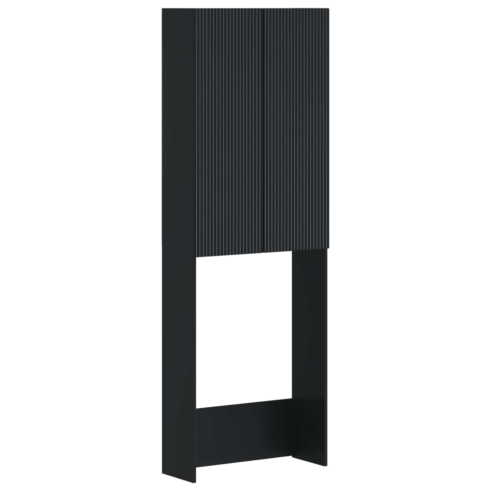 Ντουλάπα τουαλέτας ARNHEM Μαύρο 66 x 25,5 x 190 εκ. - Pakobazaar