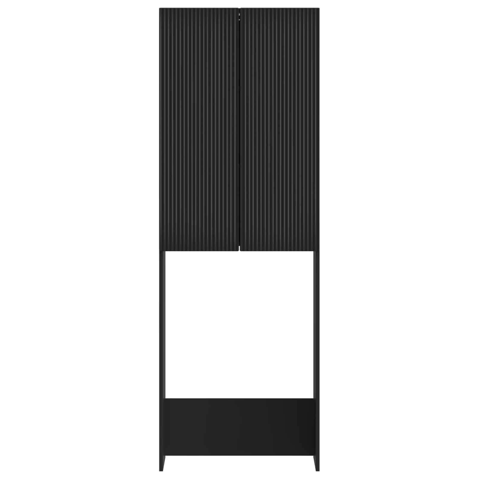 Ντουλάπα τουαλέτας ARNHEM Μαύρο 66 x 25,5 x 190 εκ. - Pakobazaar