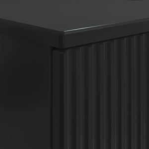 Ντουλάπα Νιπτήρα Mπάνιου HAARLEM Μαύρο 82 x 41 x 58,5 εκ - Pakobazaar