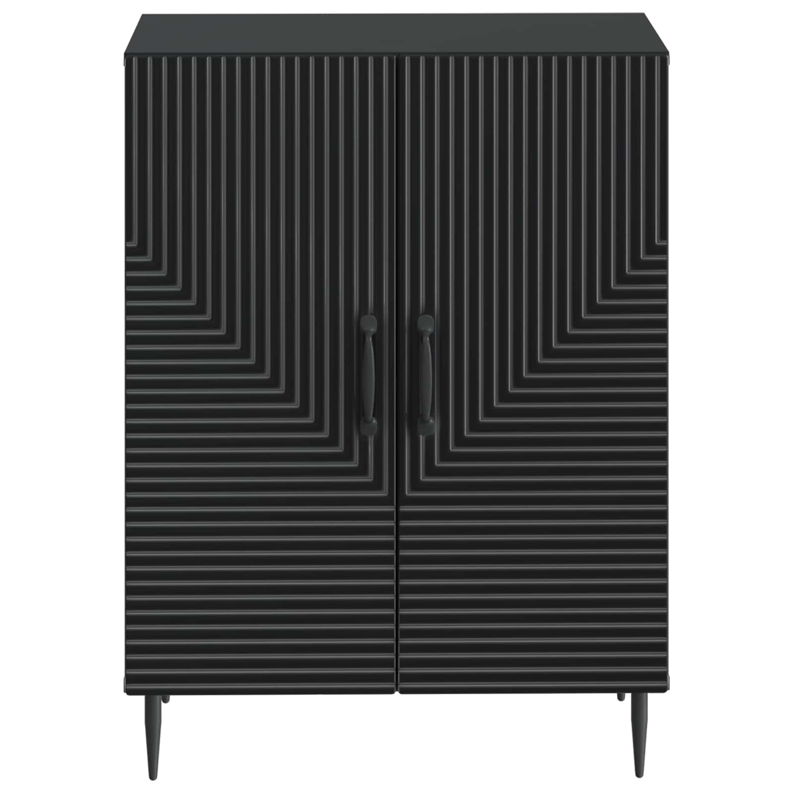 Ντουλάπι Αποθήκευσης Μπάνιου HAARLEM Μαύρο 59,5 x 31 x 80 εκ - Pakobazaar
