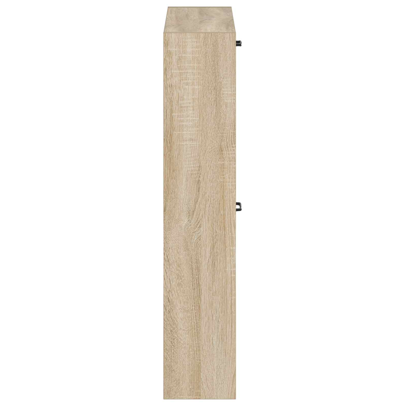 Τοίχου Ντουλάπα Παπουτσιών HAARLEM 71 x 17 x 86 εκ. Sonoma Δρυς - Pakobazaar