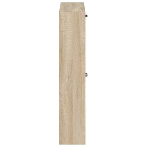Τοίχου Ντουλάπα Παπουτσιών HAARLEM 71 x 17 x 86 εκ. Sonoma Δρυς - Pakobazaar
