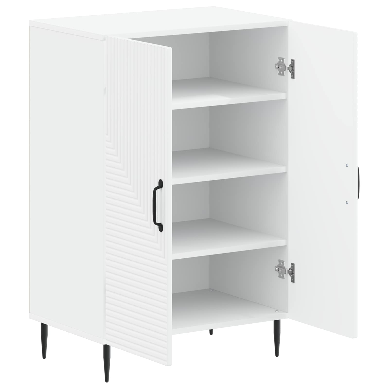 Ντουλάπα Παπουτσιών HAARLEM 59,5 x 39,5 x 89,5 εκ Λευκό - Pakobazaar