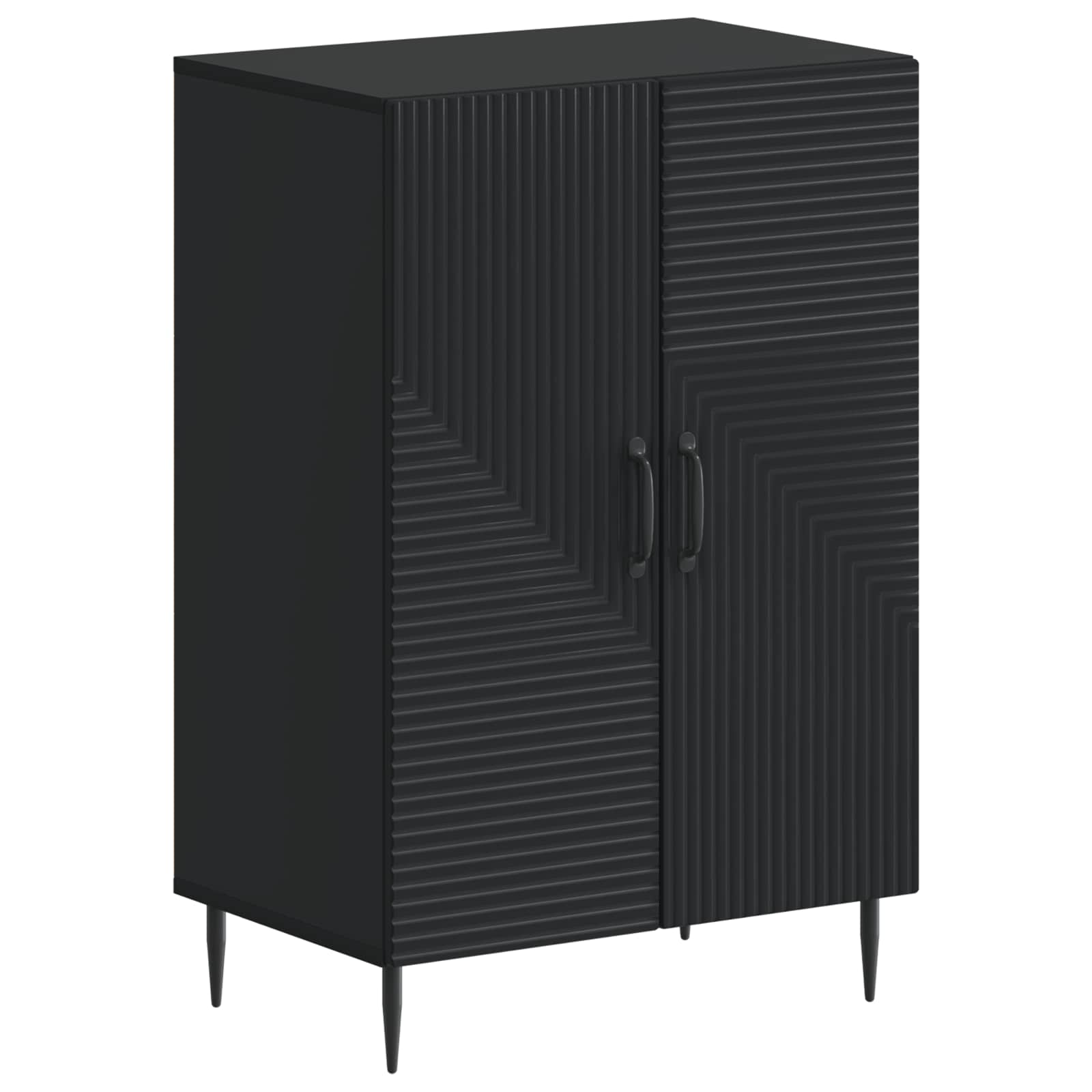 Ντουλάπα Παπουτσιών HAARLEM 59,5 x 39,5 x 89,5 εκ Μαύρο - Pakobazaar
