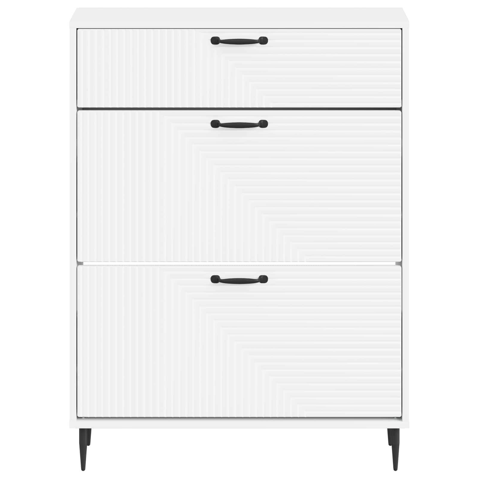Ντουλάπα Παπουτσιών HAARLEM 78 x 24 x 103 εκ. Λευκό - Pakobazaar