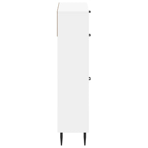 Ντουλάπα Παπουτσιών HAARLEM 78 x 24 x 103 εκ. Λευκό - Pakobazaar