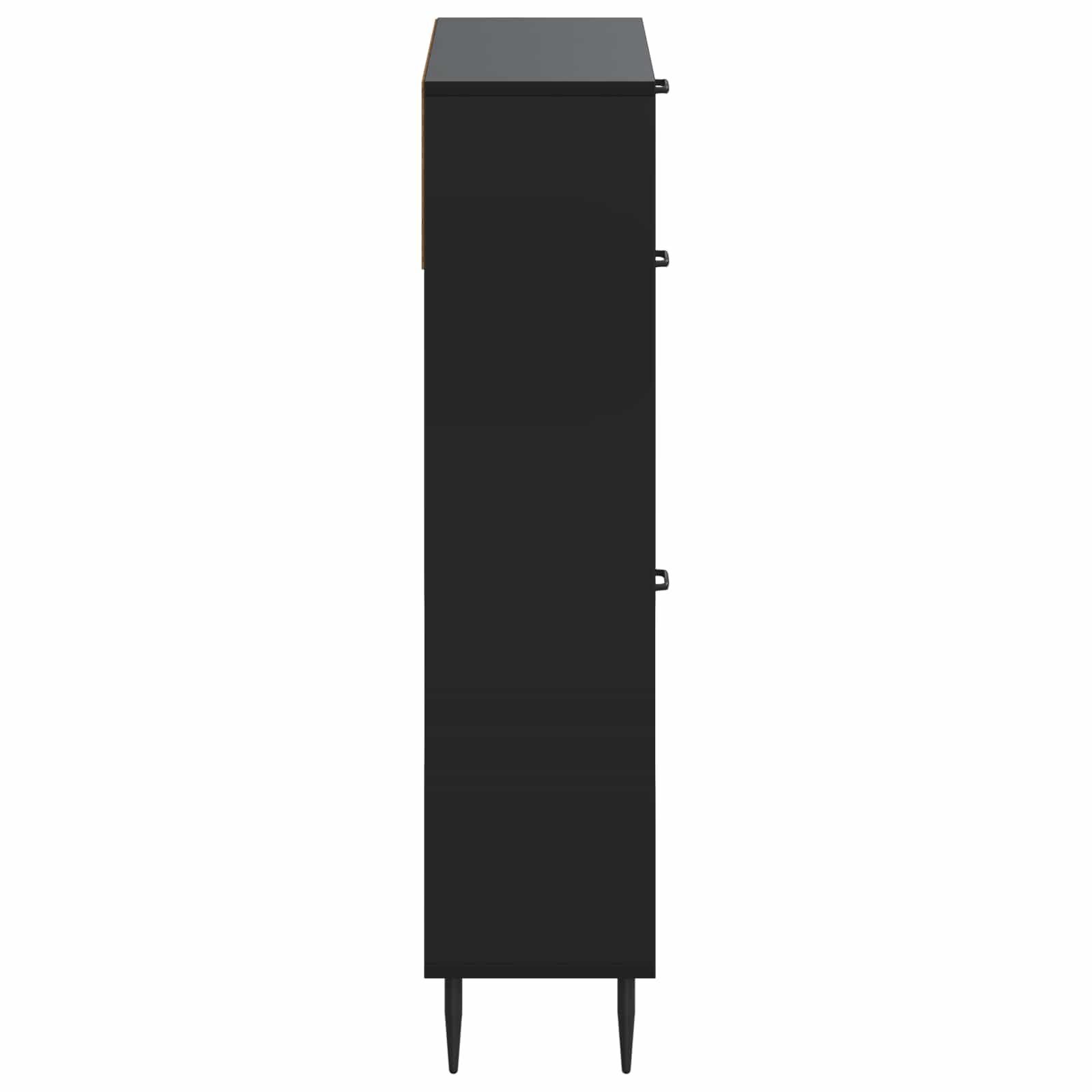 Ντουλάπα Παπουτσιών HAARLEM 78 x 24 x 103 εκ. Μαύρο - Pakobazaar