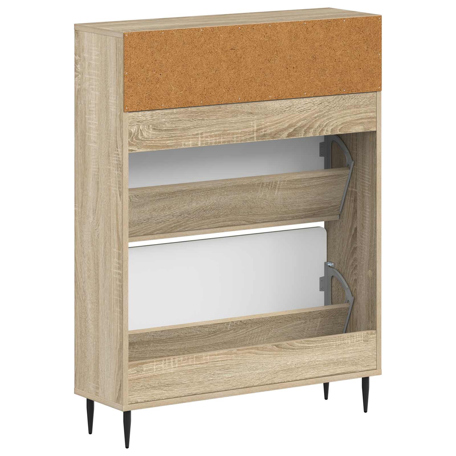Ντουλάπα Παπουτσιών HAARLEM 78 x 24 x 103 εκ. Sonoma Δρυς - Pakobazaar