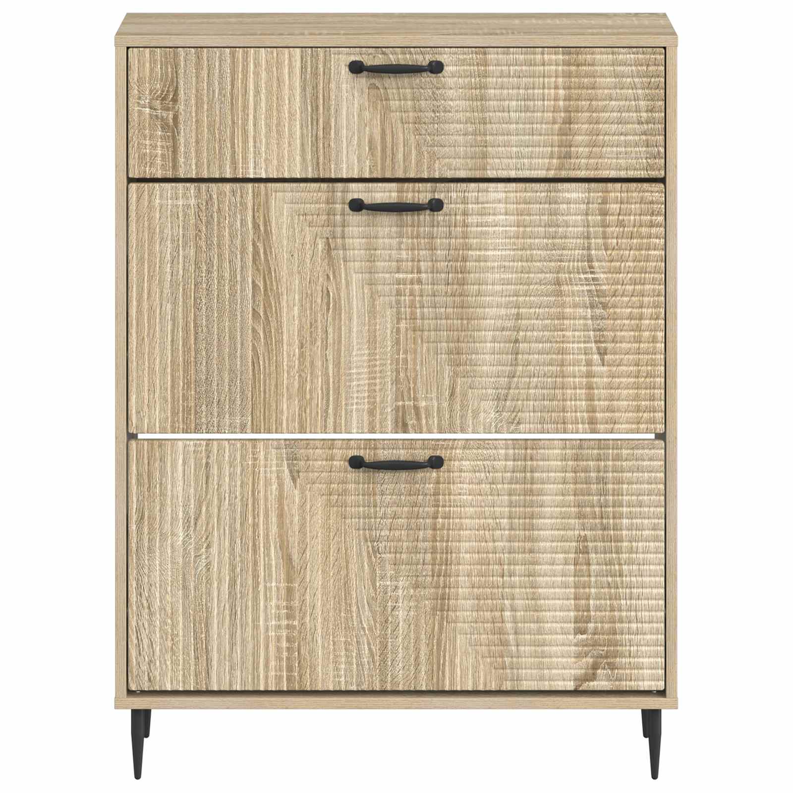 Ντουλάπα Παπουτσιών HAARLEM 78 x 24 x 103 εκ. Sonoma Δρυς - Pakobazaar