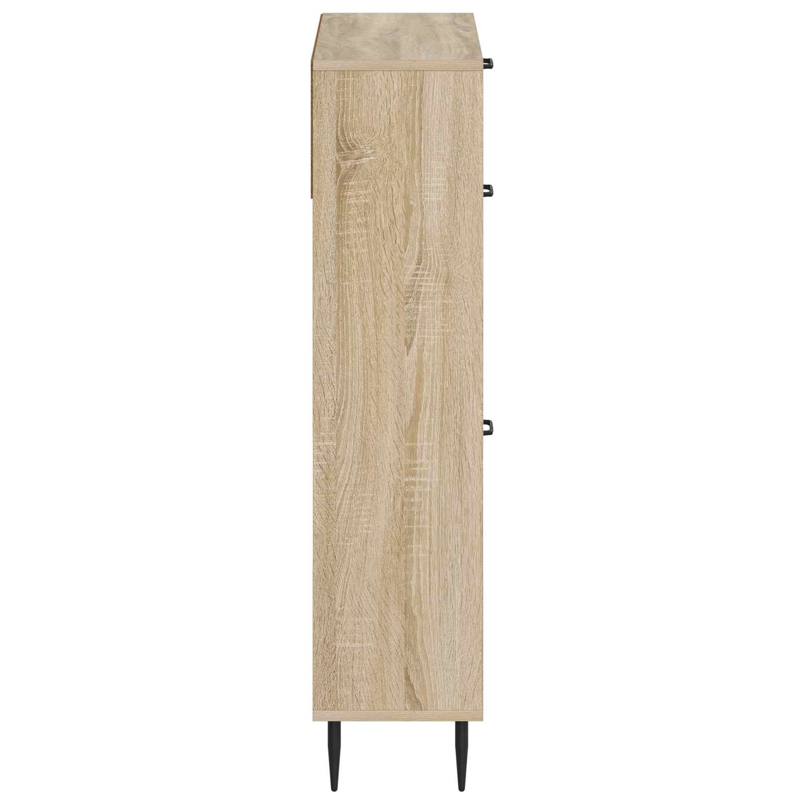 Ντουλάπα Παπουτσιών HAARLEM 78 x 24 x 103 εκ. Sonoma Δρυς - Pakobazaar