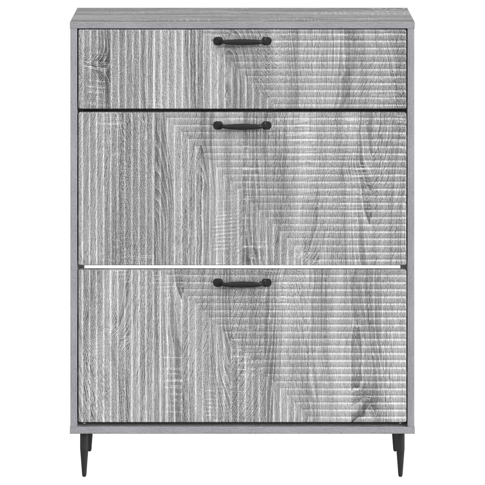 Ντουλάπα Παπουτσιών HAARLEM 78 x 24 x 103 εκ. Γκρι Sonoma - Pakobazaar