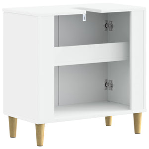 Ντουλάπα Νιπτήρα Mπάνιου DELFT Λευκό 59,5 x 31,5 x 59 εκ. - Pakobazaar