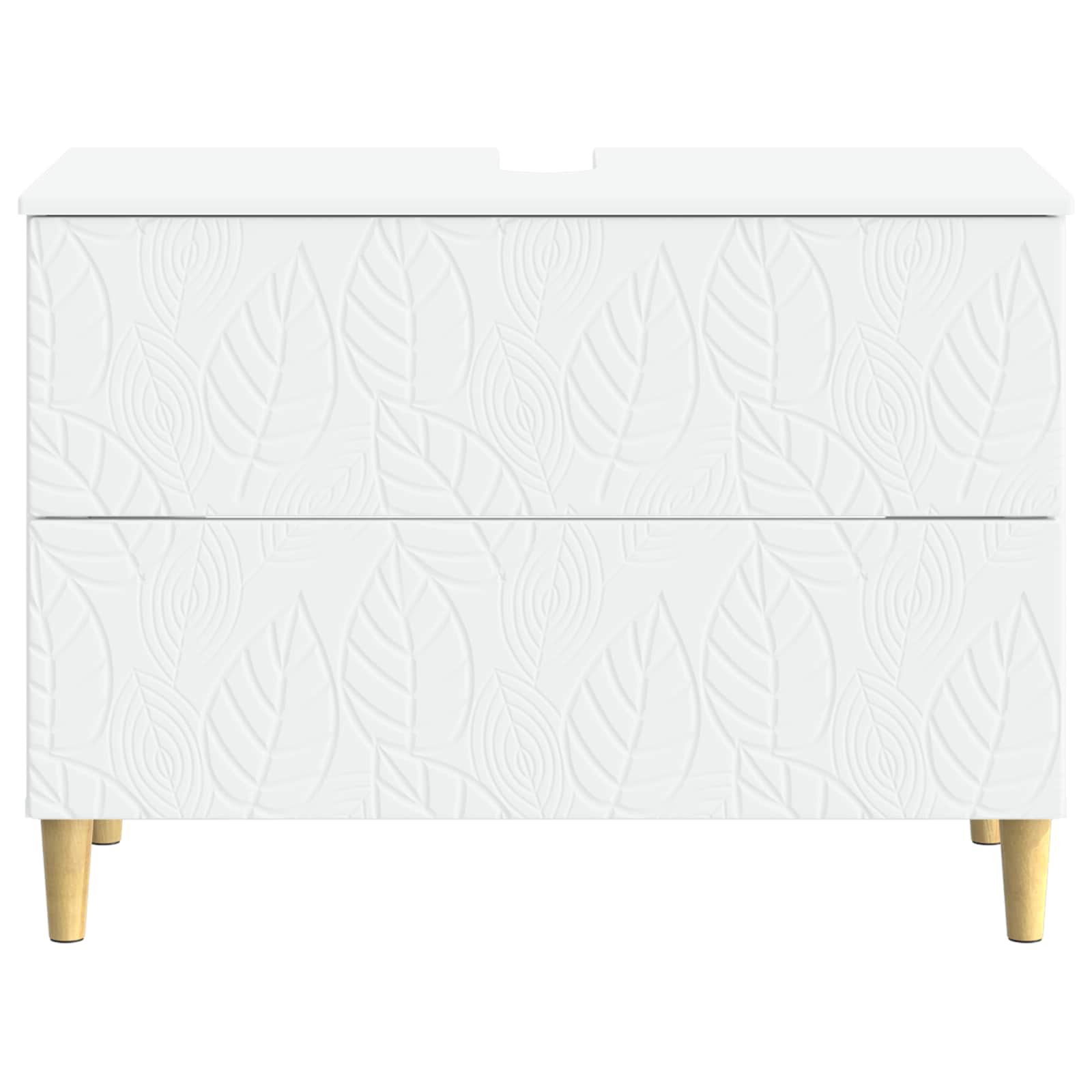 Ντουλάπα Νιπτήρα Mπάνιου DELFT Λευκό 82 x 41 x 59 εκ - Pakobazaar