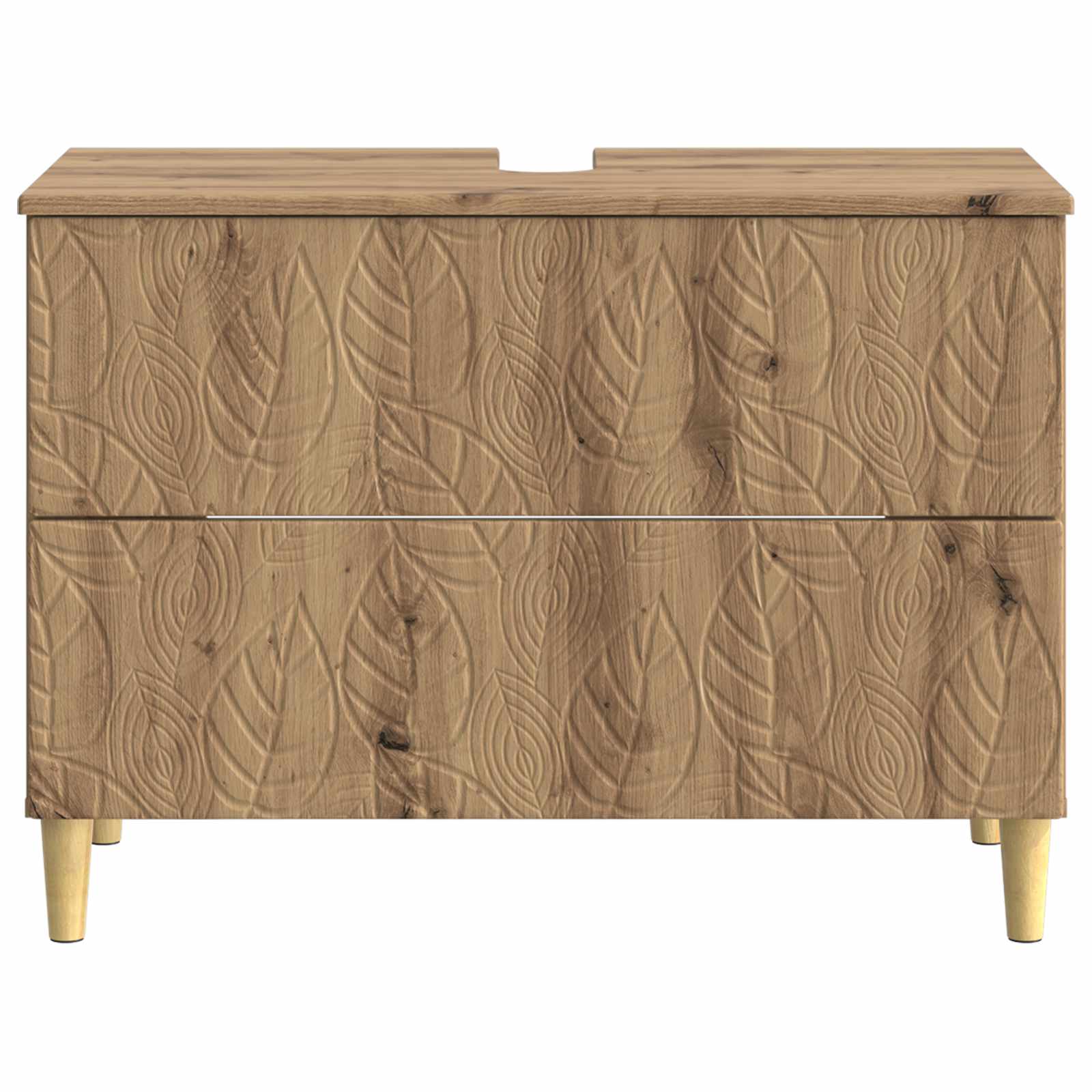 Ντουλάπα Νιπτήρα Mπάνιου DELFT Artisan Δρυς 82 x 41 x 59 εκ - Pakobazaar