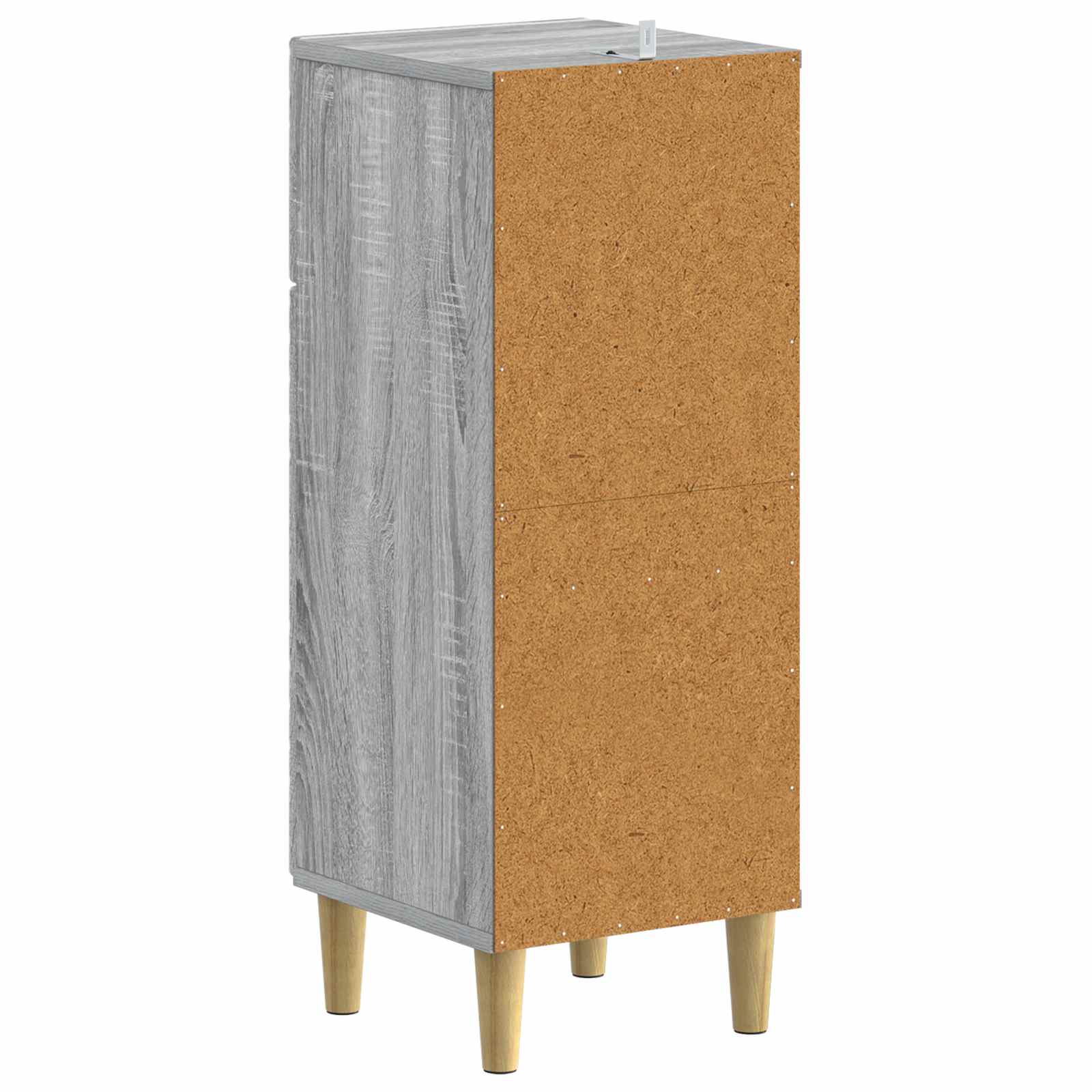 Ντουλάπι Αποθήκευσης Μπάνιου DELFT Γκρι Sonoma 30 x 31 x 80 εκ. - Pakobazaar