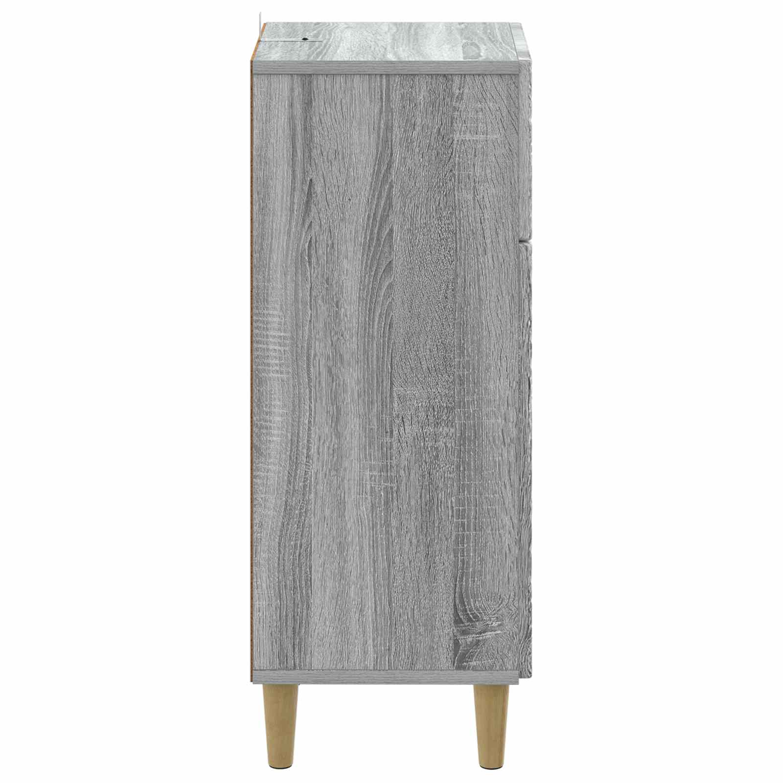 Ντουλάπι Αποθήκευσης Μπάνιου DELFT Γκρι Sonoma 30 x 31 x 80 εκ. - Pakobazaar