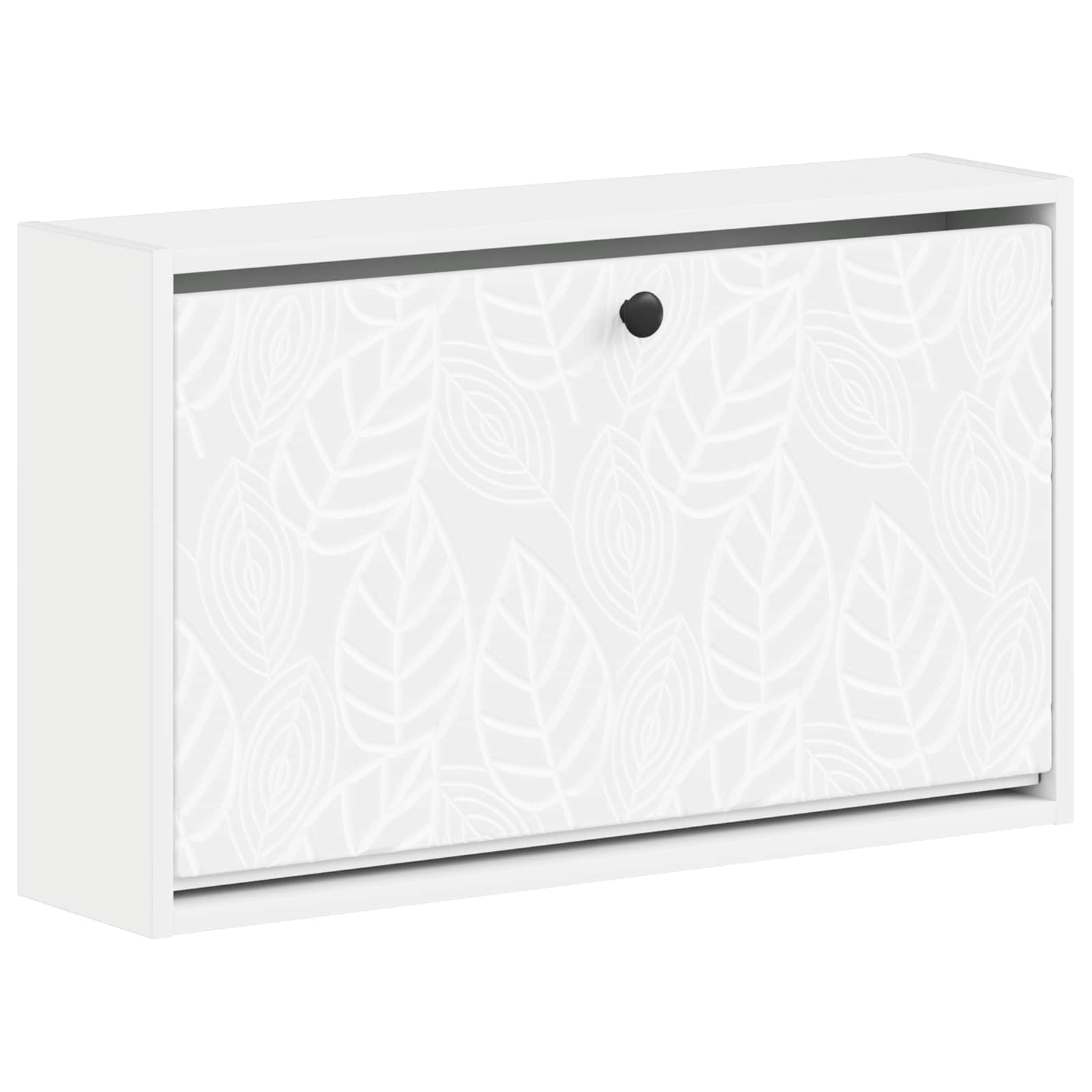 Τοίχου Ντουλάπα Παπουτσιών DELFT 71 x 17 x 43 εκ Λευκό - Pakobazaar