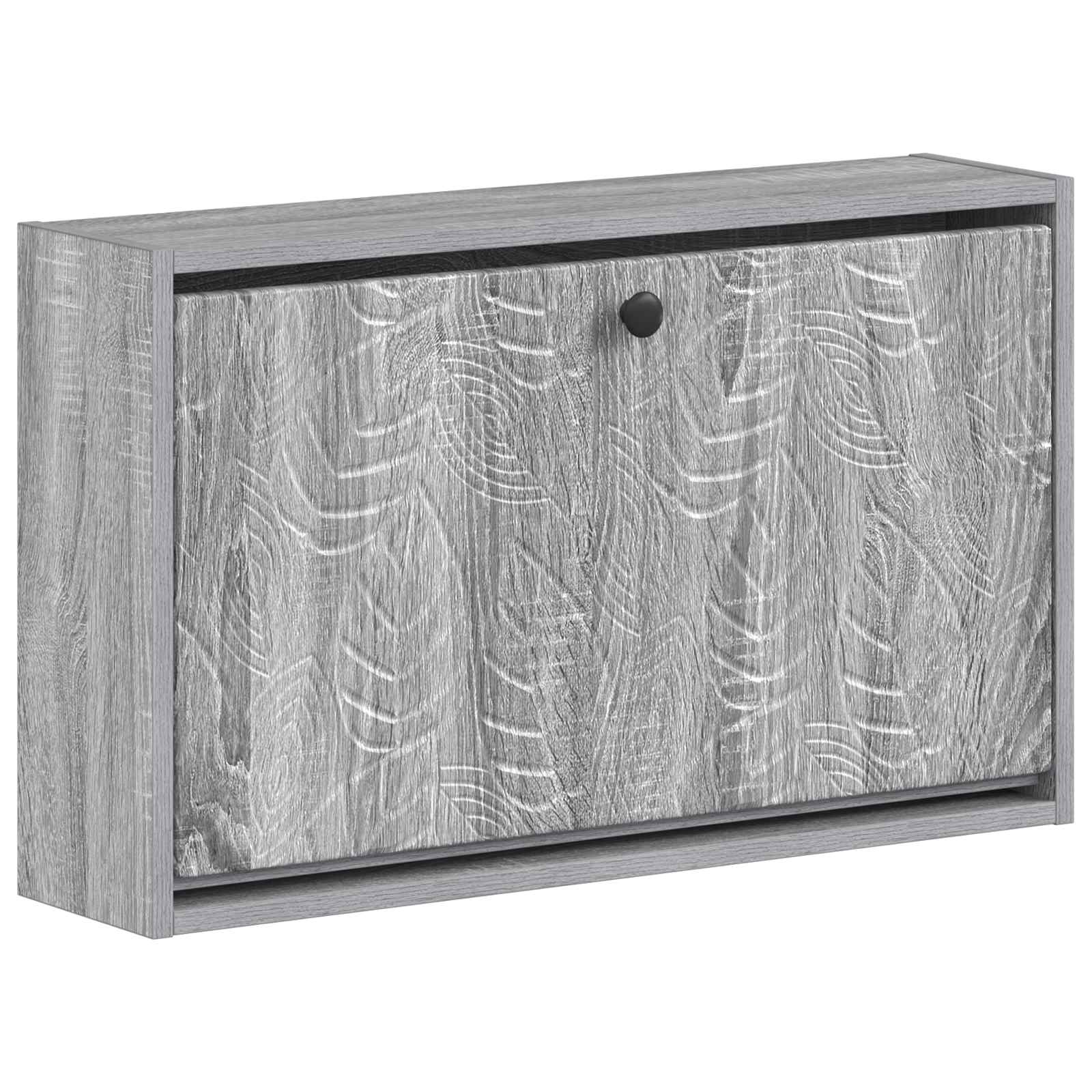 Τοίχου Ντουλάπα Παπουτσιών DELFT 71 x 17 x 43 εκ Γκρι Sonoma - Pakobazaar