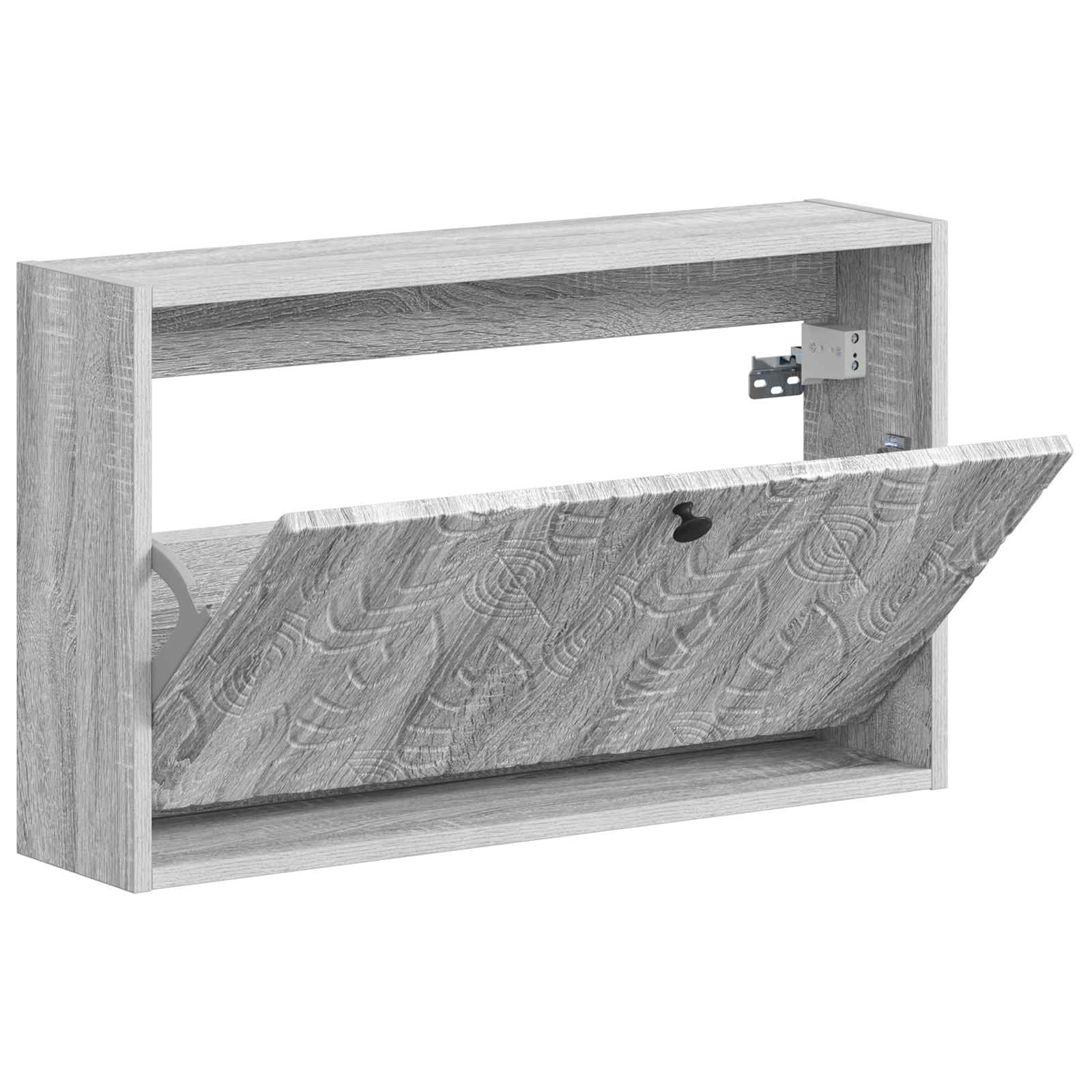 Τοίχου Ντουλάπα Παπουτσιών DELFT 71 x 17 x 43 εκ Γκρι Sonoma - Pakobazaar