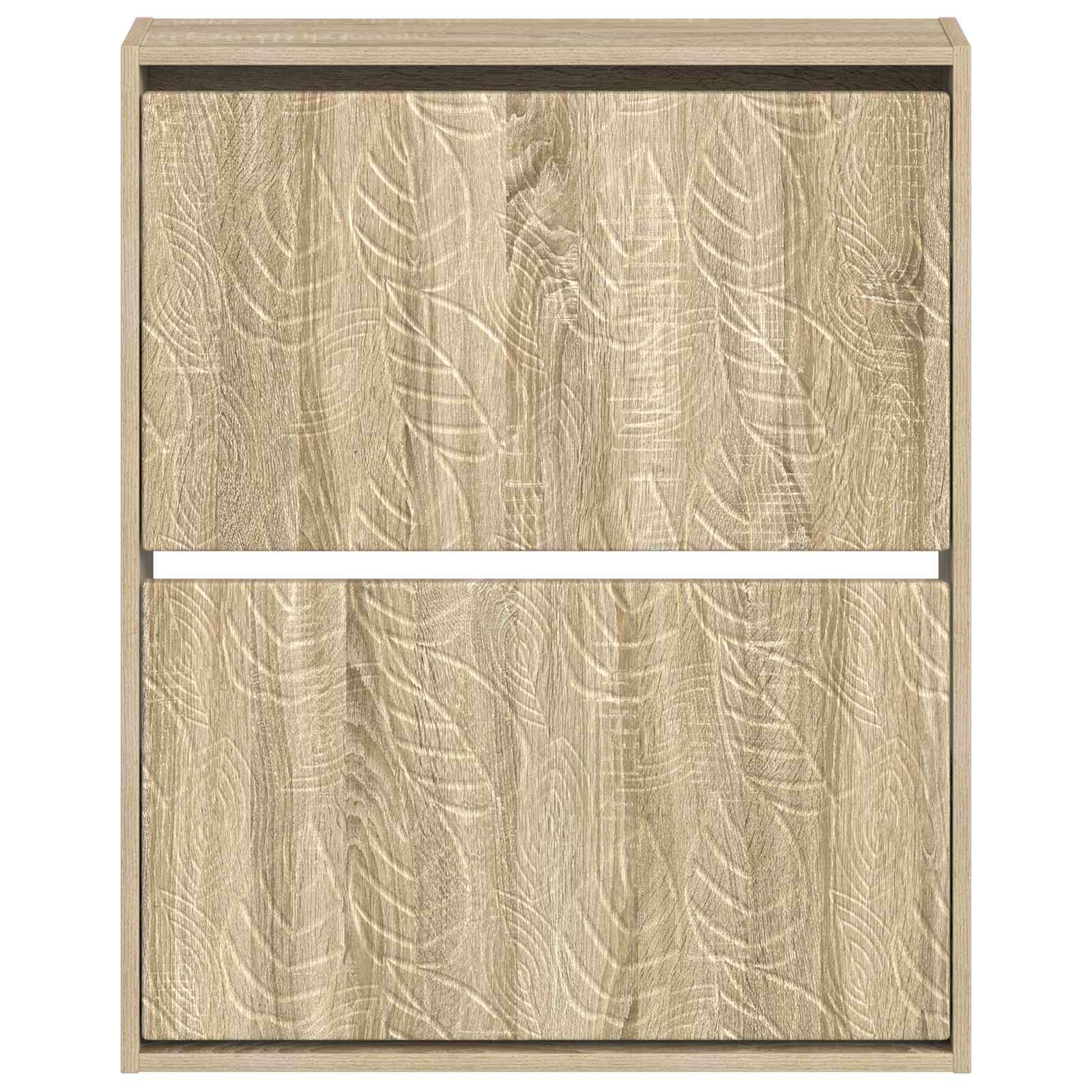 Τοίχου Ντουλάπα Παπουτσιών DELFT 71 x 17 x 86 εκ. Sonoma Δρυς - Pakobazaar