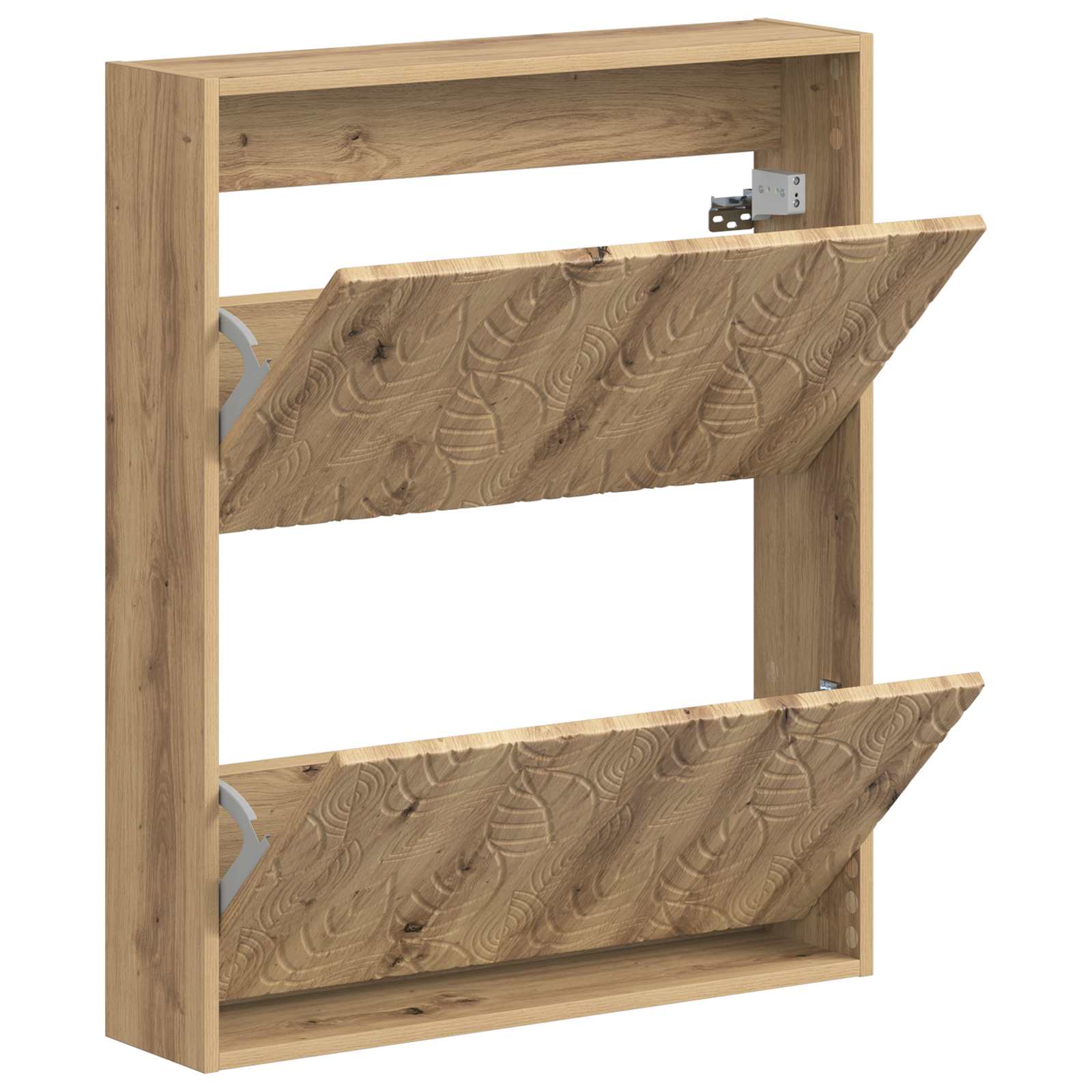 Τοίχου Ντουλάπα Παπουτσιών DELFT 71 x 17 x 86 εκ. Artisan Δρυς - Pakobazaar