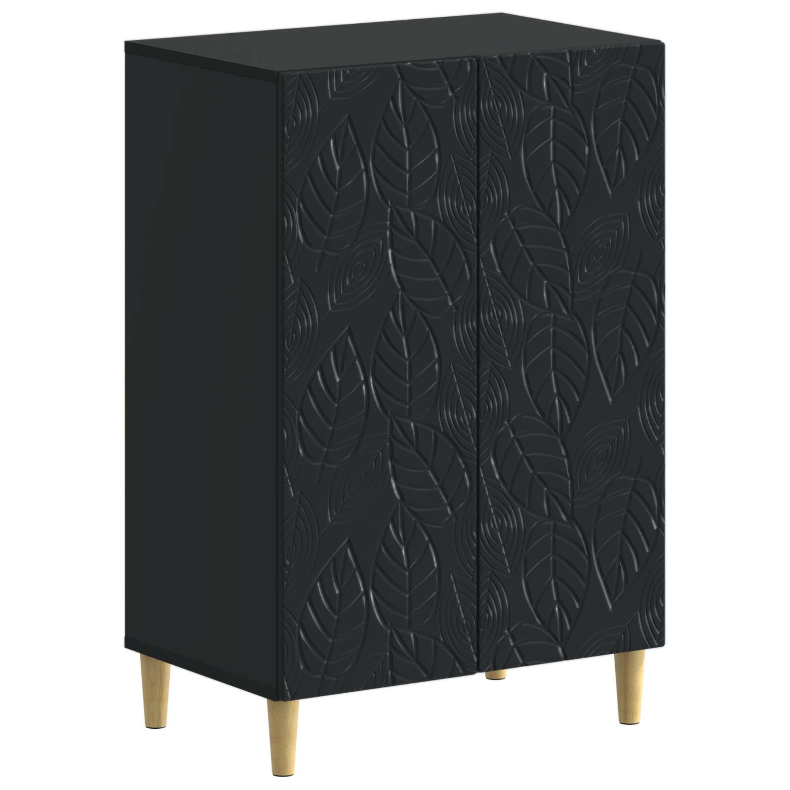 Ντουλάπα Παπουτσιών DELFT 59,5 x 39,5 x 90 εκ. Μαύρο - Pakobazaar