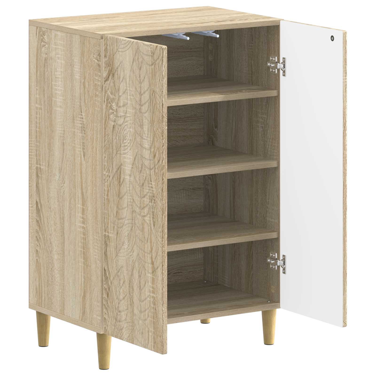 Ντουλάπα Παπουτσιών DELFT 59,5 x 39,5 x 90 εκ. Sonoma Δρυς - Pakobazaar