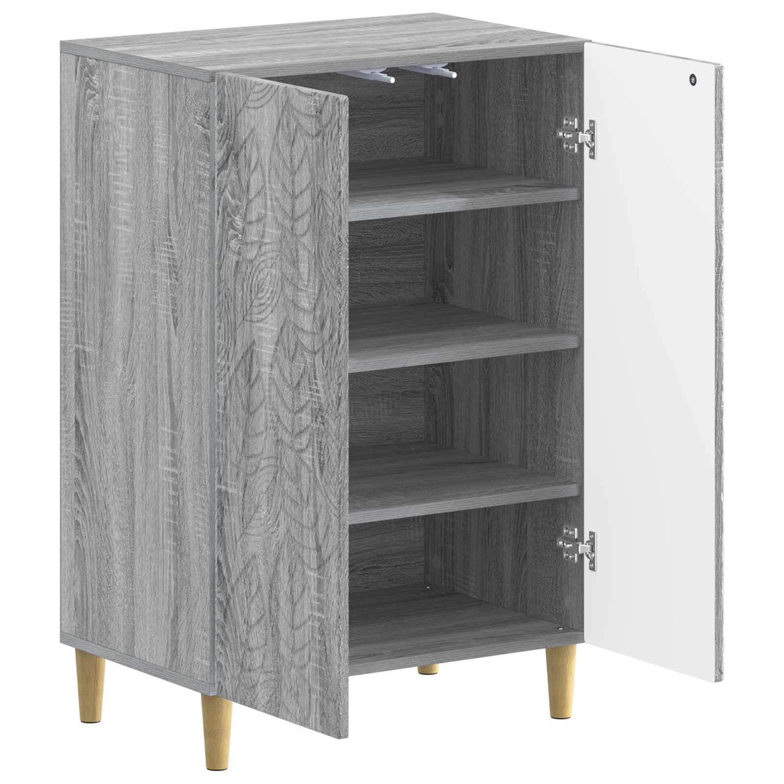 Ντουλάπα Παπουτσιών DELFT 59,5 x 39,5 x 90 εκ. Γκρι Sonoma - Pakobazaar