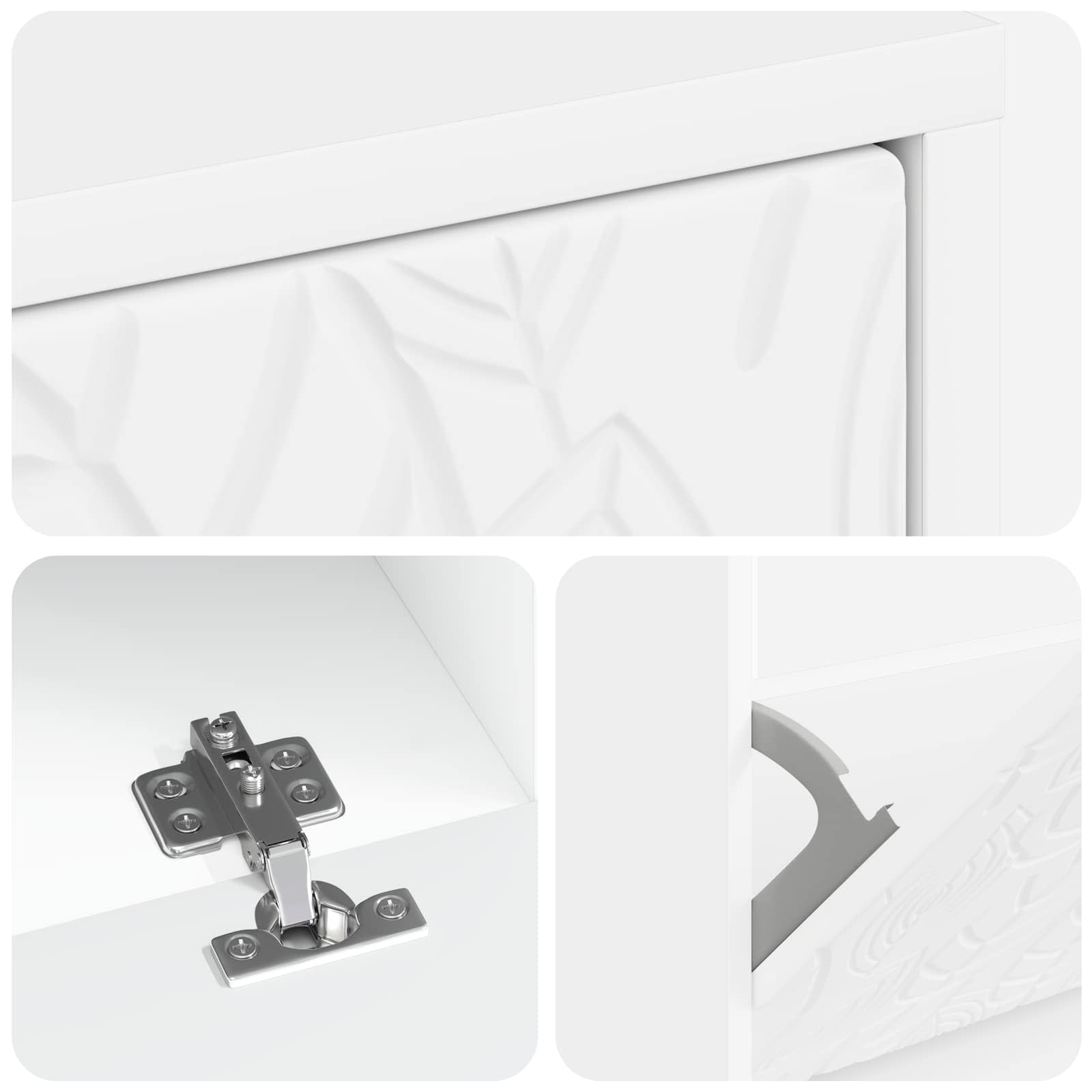 Ντουλάπα Παπουτσιών DELFT 78 x 24 x 103 εκ. Επεξεργασμένο Ξύλο - Pakobazaar