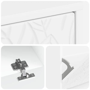 Ντουλάπα Παπουτσιών DELFT 78 x 24 x 103 εκ. Επεξεργασμένο Ξύλο - Pakobazaar