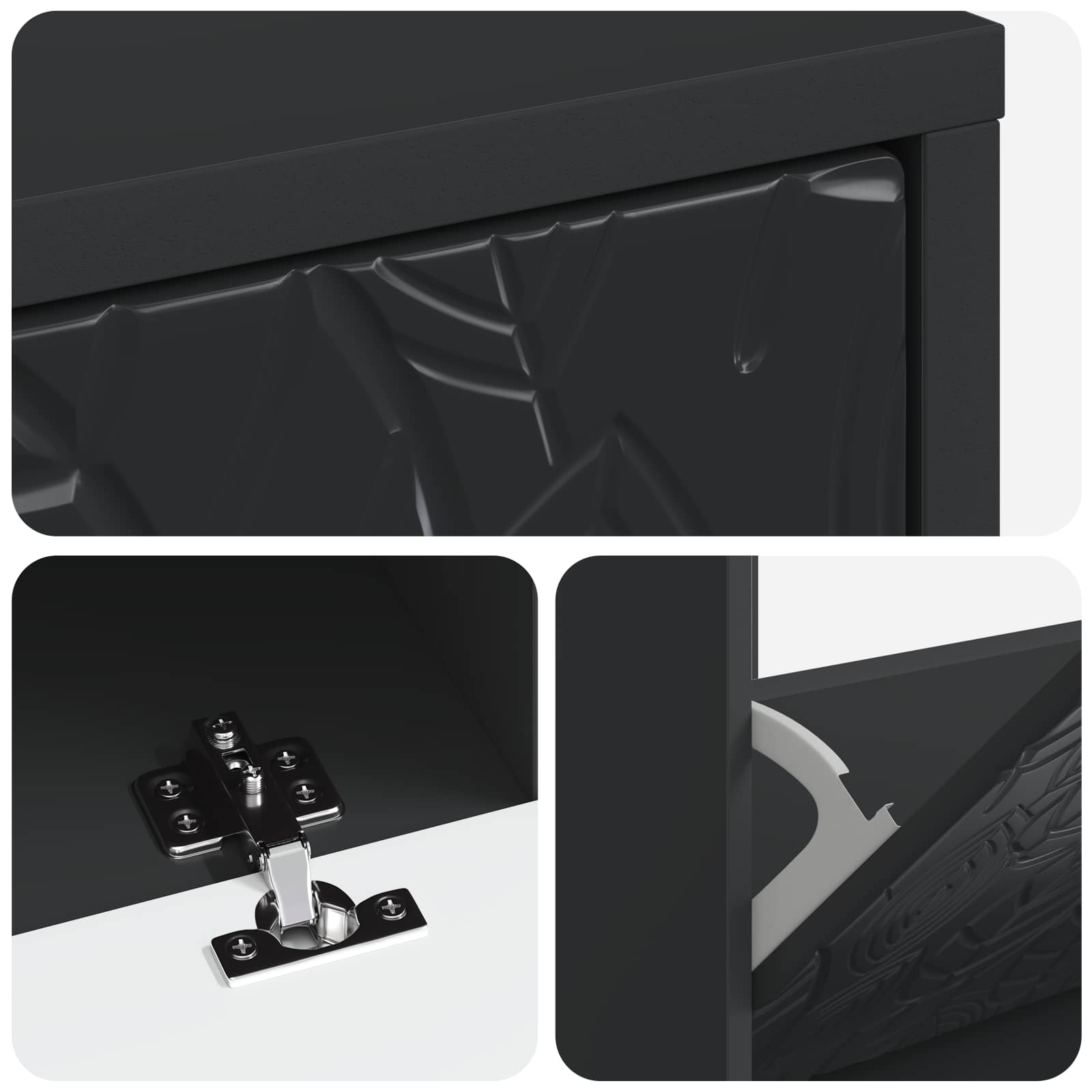 Ντουλάπα Παπουτσιών DELFT 78 x 24 x 103 εκ. Επεξεργασμένο Ξύλο - Pakobazaar