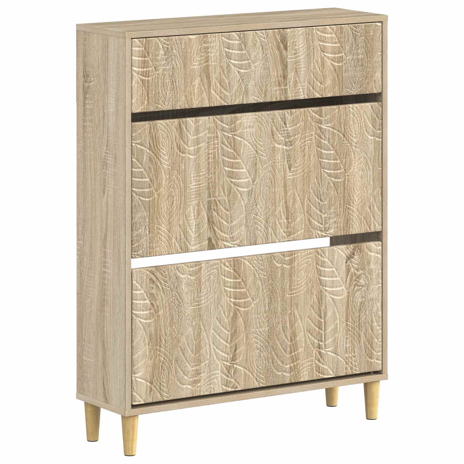 Ντουλάπα Παπουτσιών DELFT 78 x 24 x 103 εκ. Επεξεργασμένο Ξύλο - Pakobazaar