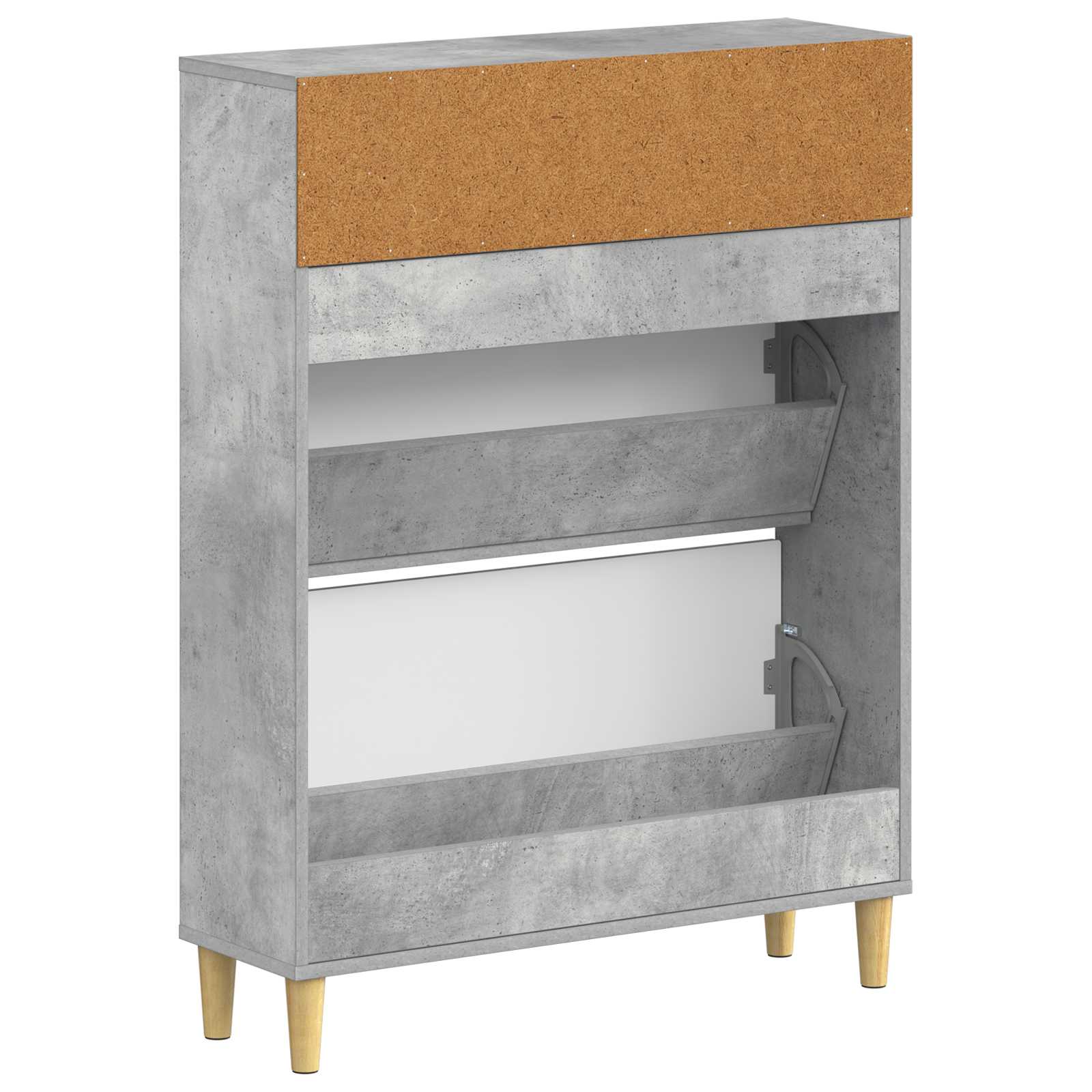 Ντουλάπα Παπουτσιών DELFT 78 x 24 x 103 εκ. Επεξεργασμένο Ξύλο - Pakobazaar