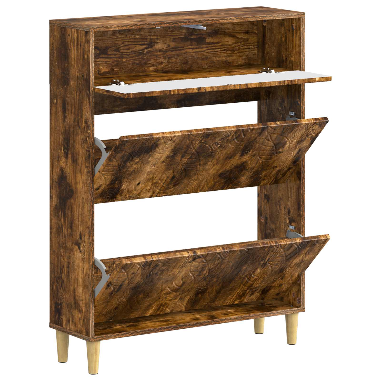 Ντουλάπα Παπουτσιών DELFT 78 x 24 x 103 εκ. Επεξεργασμένο Ξύλο - Pakobazaar