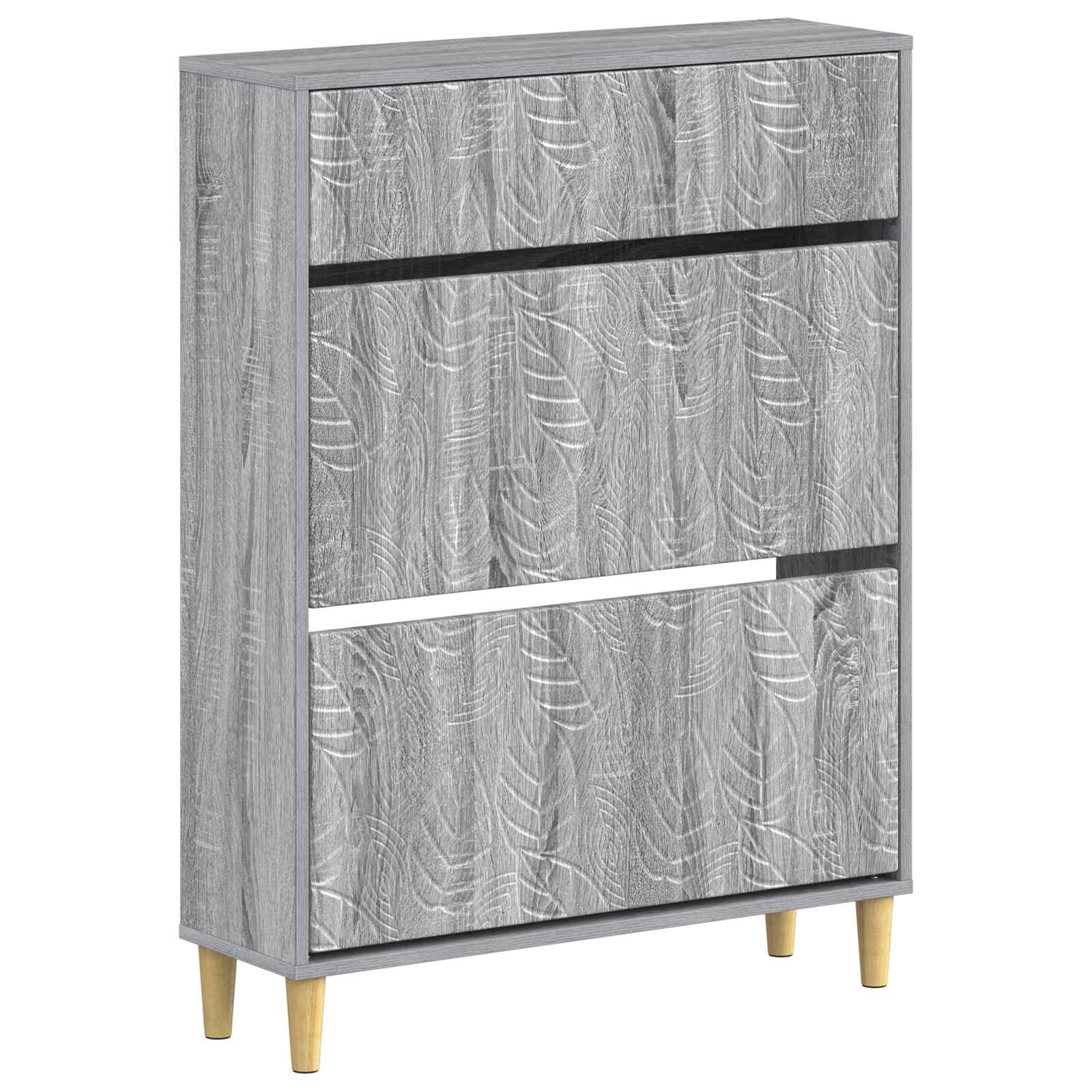 Ντουλάπα Παπουτσιών DELFT 78 x 24 x 103 εκ. Επεξεργασμένο Ξύλο - Pakobazaar