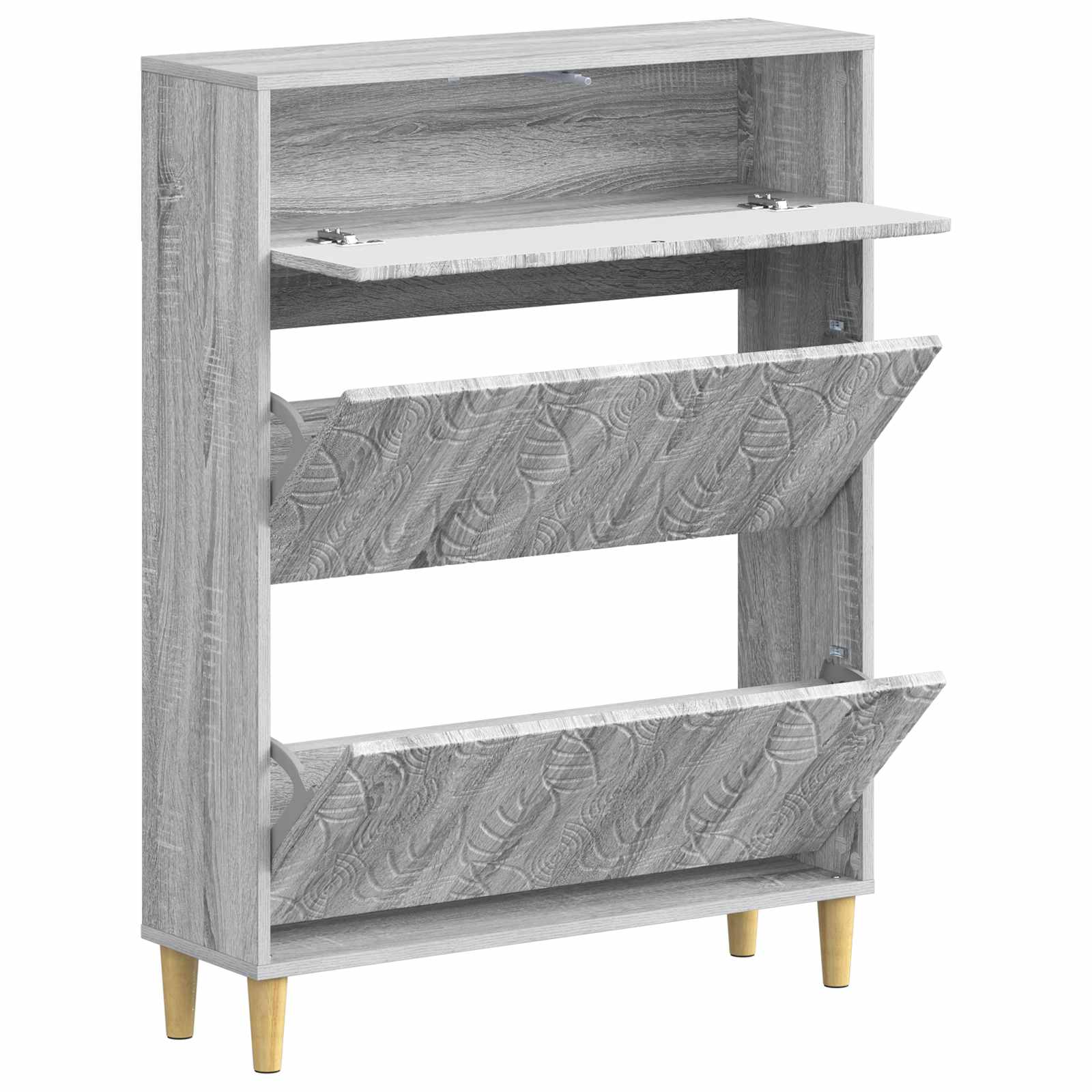 Ντουλάπα Παπουτσιών DELFT 78 x 24 x 103 εκ. Επεξεργασμένο Ξύλο - Pakobazaar
