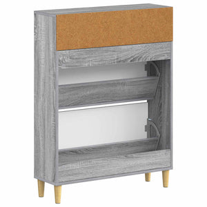 Ντουλάπα Παπουτσιών DELFT 78 x 24 x 103 εκ. Επεξεργασμένο Ξύλο - Pakobazaar