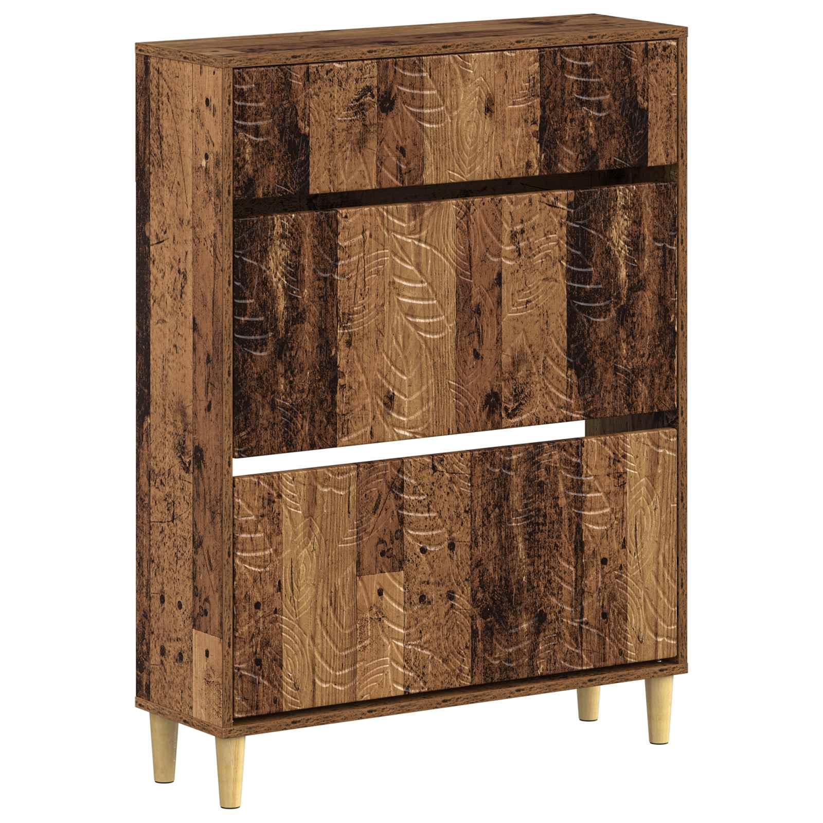 Ντουλάπα Παπουτσιών DELFT 78 x 24 x 103 εκ. Επεξεργασμένο Ξύλο - Pakobazaar