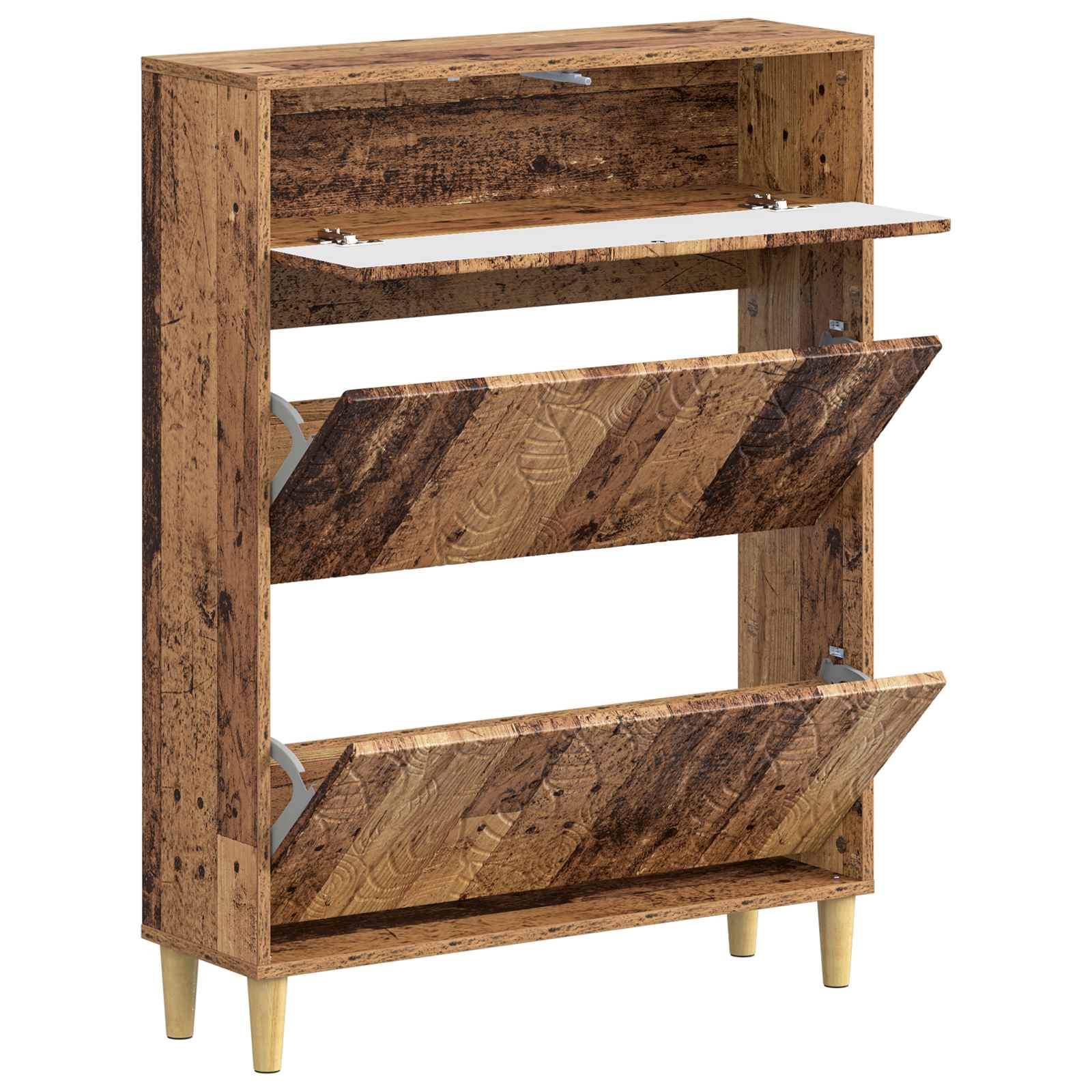 Ντουλάπα Παπουτσιών DELFT 78 x 24 x 103 εκ. Επεξεργασμένο Ξύλο - Pakobazaar