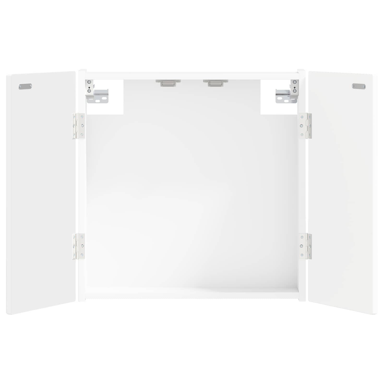 Ντουλάπα Πινάκων Βελών DELFT Λευκό 52,5 x 10,5 x 53,5 εκ. - Pakobazaar