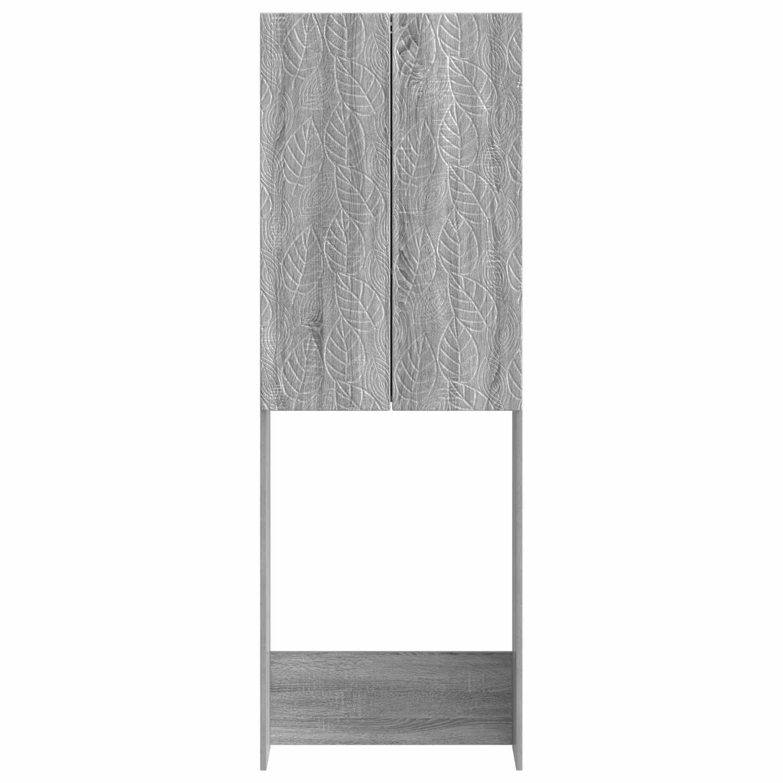 Ντουλάπα τουαλέτας DELFT Γκρι Sonoma 66 x 25,5 x 190 εκ. - Pakobazaar