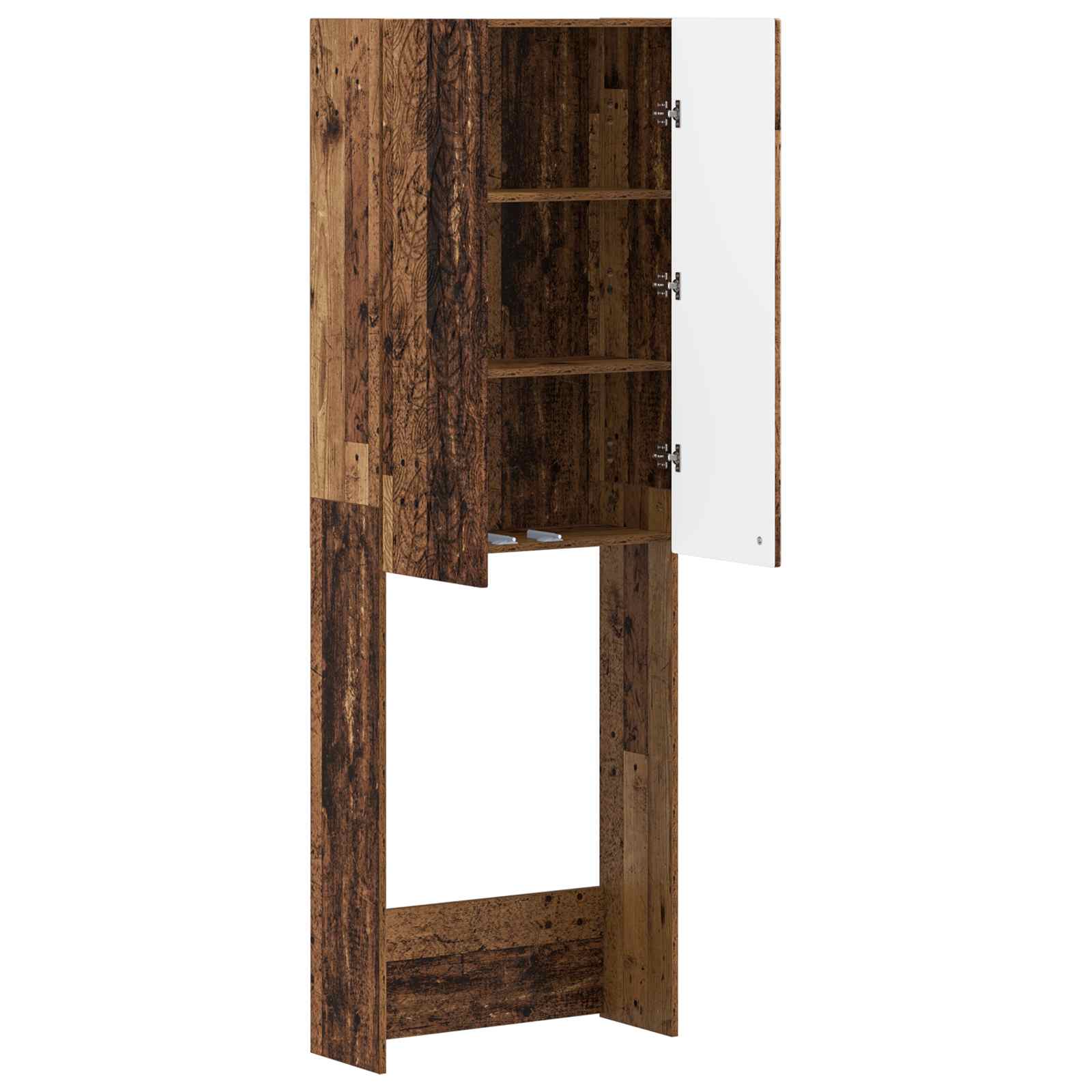 Ντουλάπα τουαλέτας DELFT Παλαιωμένο ξύλο 66 x 25,5 x 190 εκ. - Pakobazaar