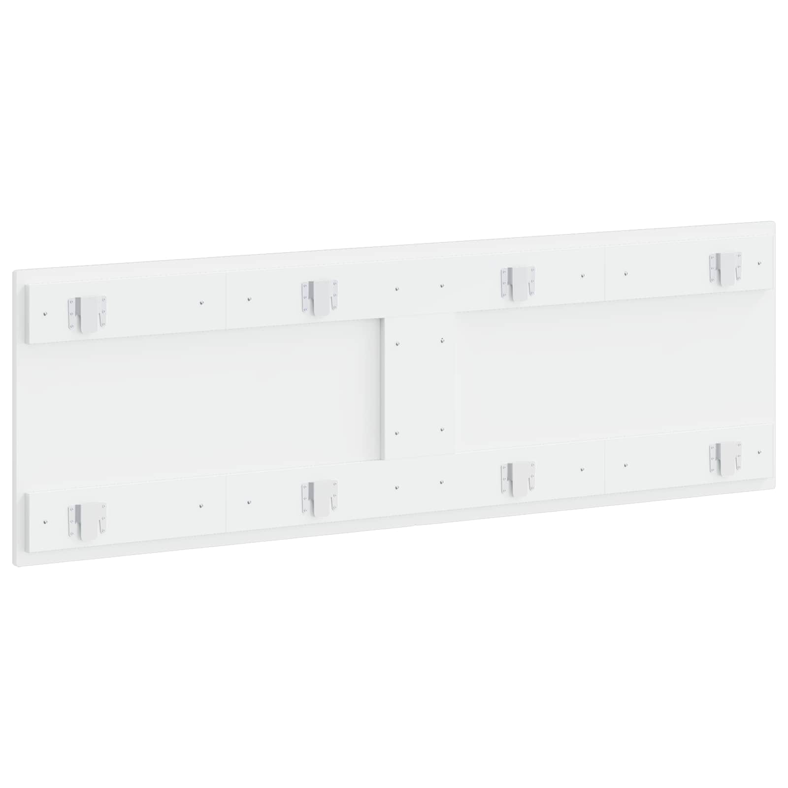 Κεφαλάρι Τοίχου DELFT Γυαλιστερό Λευκό Επεξεργασμένο Ξύλο - Pakobazaar